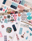 Holly Snippets Washi Tape Sticker Set (GILDED) | The Washi Tape Shop. Beautiful Washi and Decorative Tape For Bullet Journals, Gift Wrapping, Planner Decoration and DIY Projects