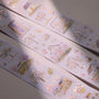 Pre-cut Sunlit Orchard Script Tape Set (GILDED) | The Washi Tape Shop. Beautiful Washi and Decorative Tape For Bullet Journals, Gift Wrapping, Planner Decoration and DIY Projects