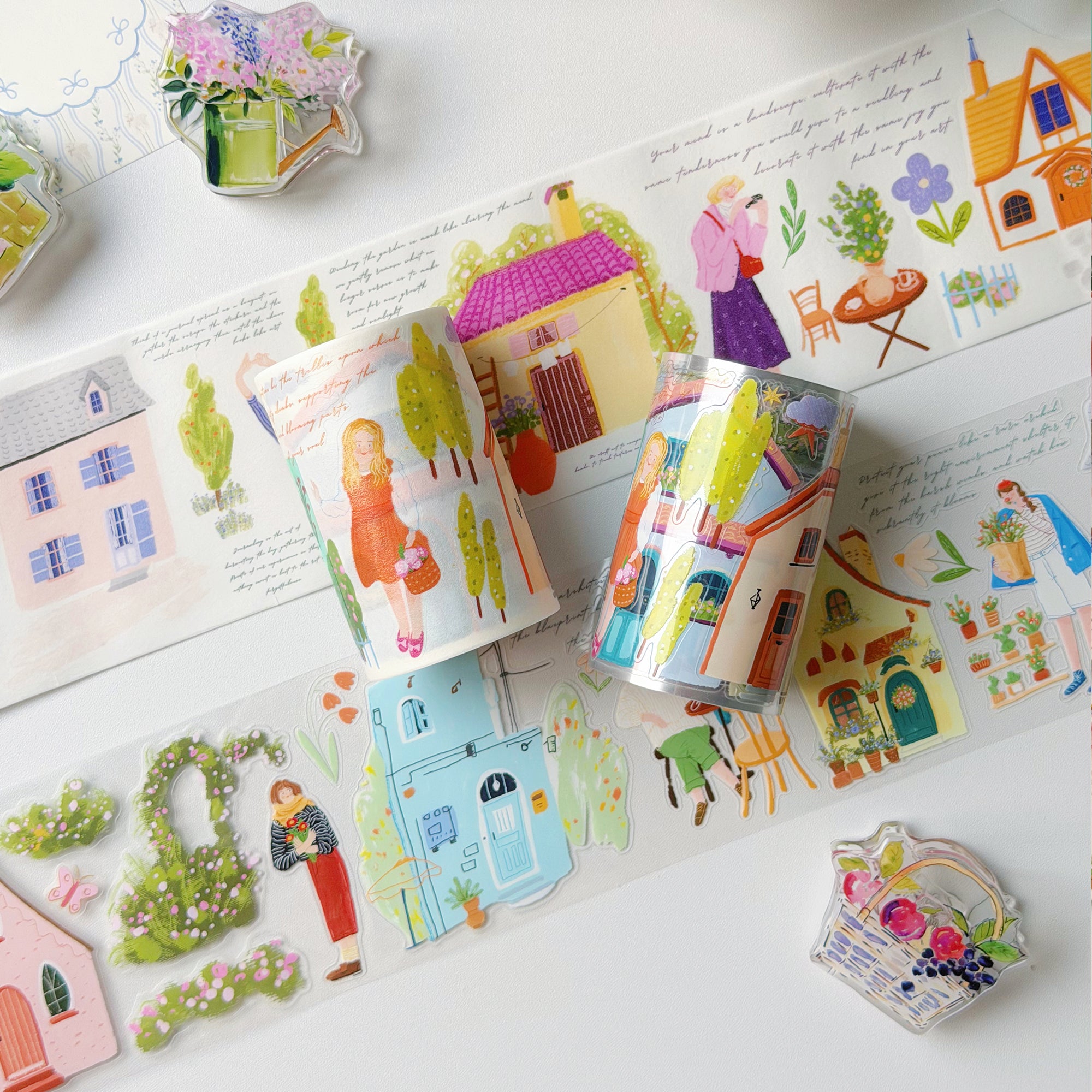 Pre-cut Aurora House Bundle | The Washi Tape Shop. Beautiful Washi and Decorative Tape For Bullet Journals, Gift Wrapping, Planner Decoration and DIY Projects