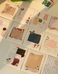 Paper Fragments Sticker Sheets (Textured)