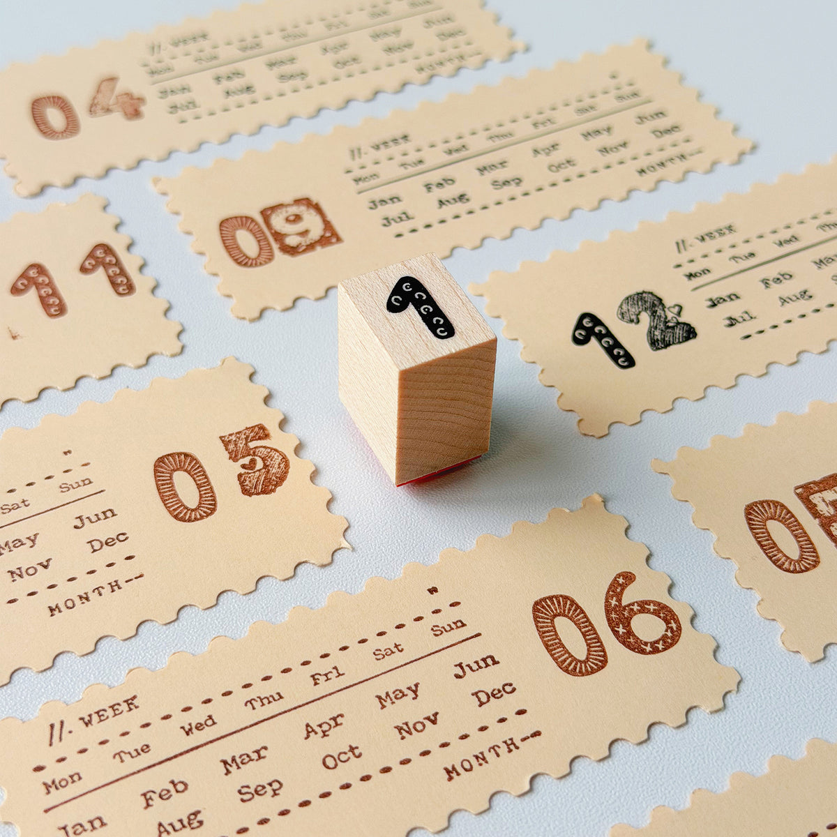 Daily Digits Stamp Set