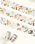Pre-cut Winter Dreamscape Wide Washi/PET Tape