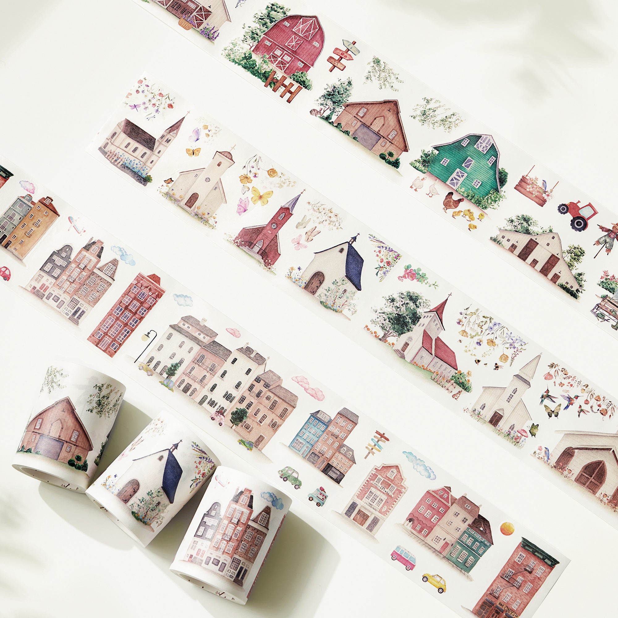 Metro &amp; Meadow Washi Tape Sticker Set | The Washi Tape Shop. Beautiful Washi and Decorative Tape For Bullet Journals, Gift Wrapping, Planner Decoration and DIY Projects