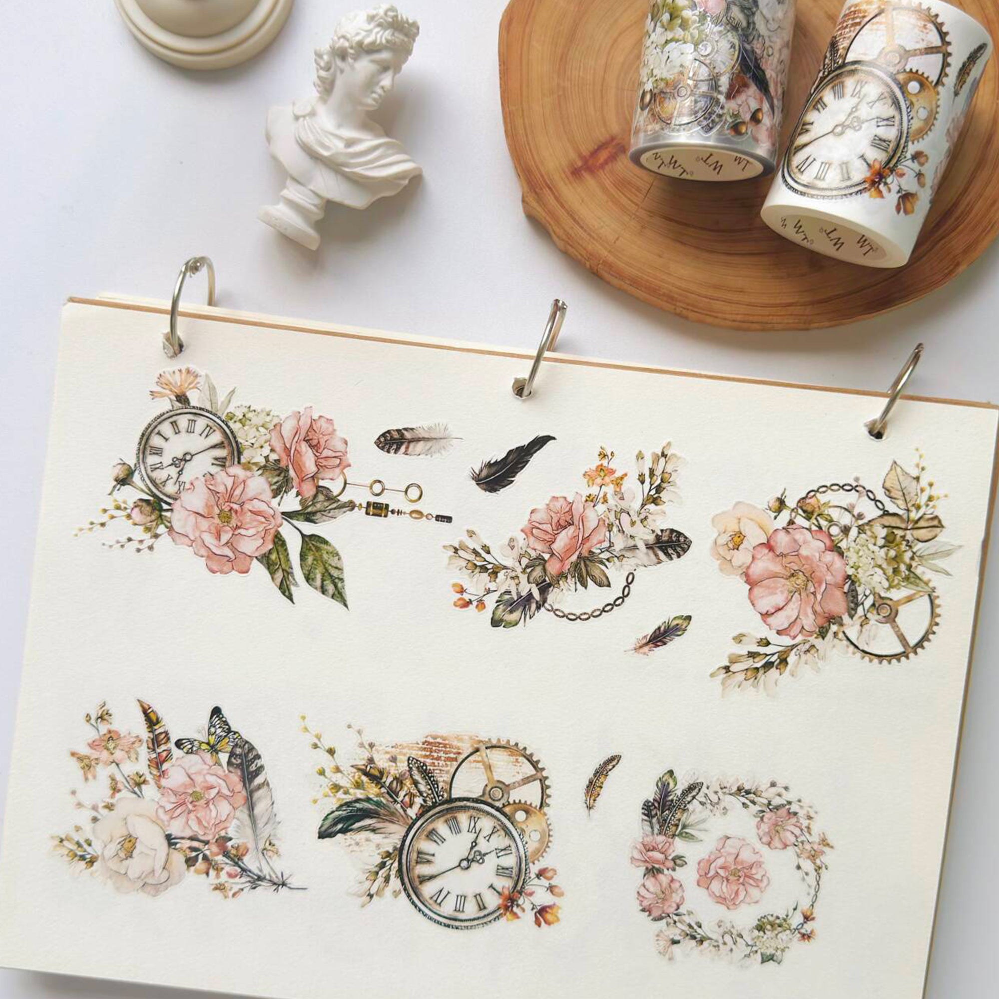 Floral Chronicles Wide Washi/PET Tape