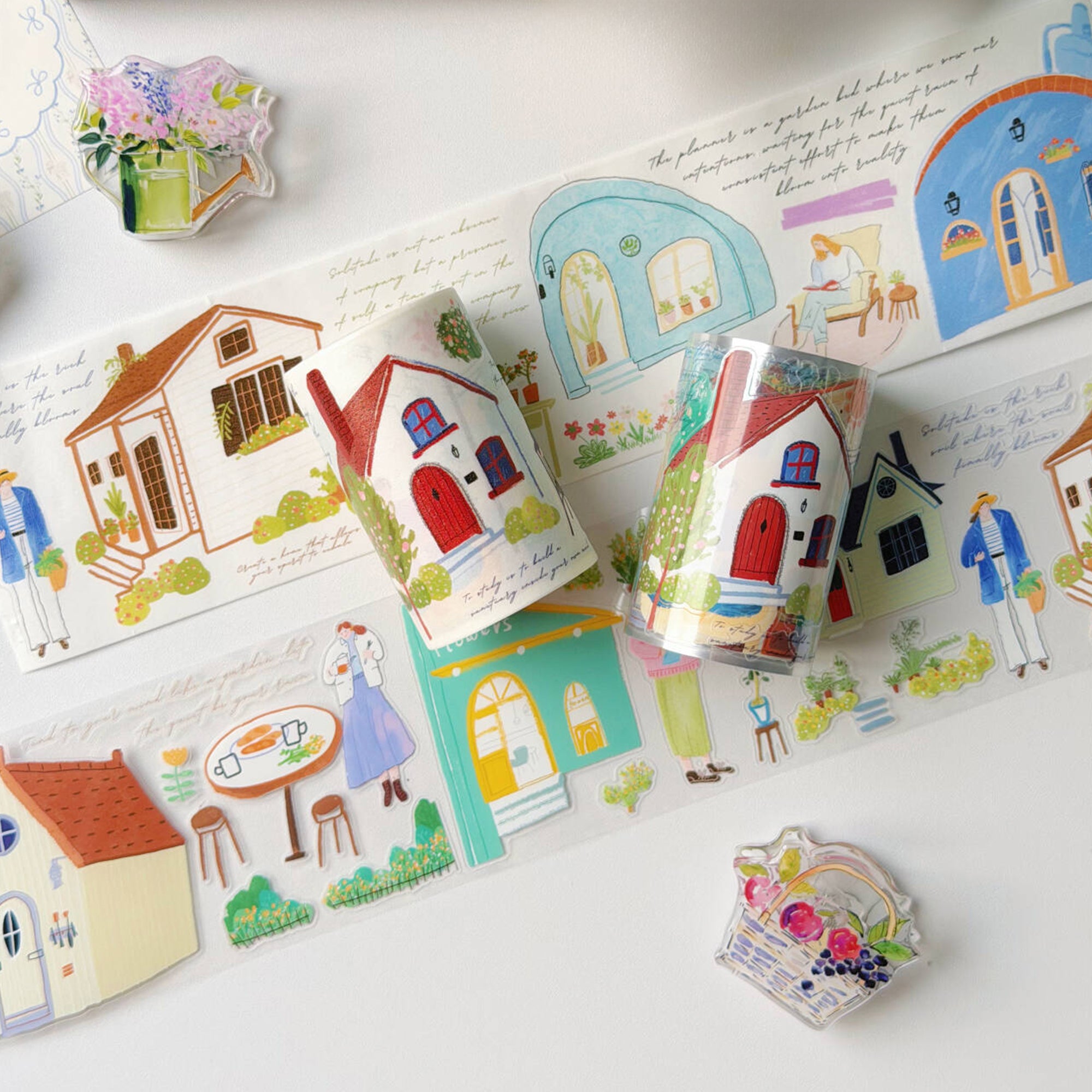 Pre-cut Aurora House Bundle | The Washi Tape Shop. Beautiful Washi and Decorative Tape For Bullet Journals, Gift Wrapping, Planner Decoration and DIY Projects