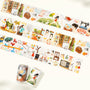 Pre-cut Childhood Memories Wide Washi/PET Tape | The Washi Tape Shop. Beautiful Washi and Decorative Tape For Bullet Journals, Gift Wrapping, Planner Decoration and DIY Projects