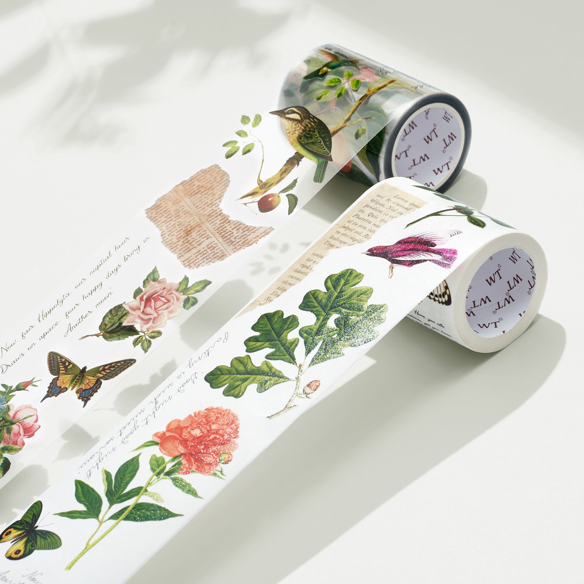 Romeo's Roses Wide Washi / PET Tape | The Washi Tape Shop. Beautiful Washi and Decorative Tape For Bullet Journals, Gift Wrapping, Planner Decoration and DIY Projects