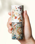Pre-cut Floral Wave Wide Washi/PET Tape