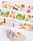 Pre-cut Yoga Sonnet Wide Washi/PET Tape | The Washi Tape Shop. Beautiful Washi and Decorative Tape For Bullet Journals, Gift Wrapping, Planner Decoration and DIY Projects
