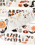 Pre-cut Ghostly Goodies Wide Washi/PET Tape