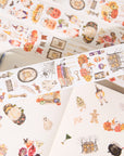 Luminous Haunt Washi Tape Sticker Set (GILDED)