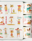 Wag 'n' Chill Washi Tape Sticker Set