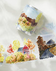 Pre-cut Autumn Symphony Wide Washi/PET Tape