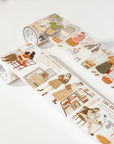 Pre-cut Planner's Day Washi/PET Tape Set