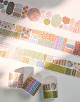 Pre-cut Heritage Snippets Script Tape | The Washi Tape Shop. Beautiful Washi and Decorative Tape For Bullet Journals, Gift Wrapping, Planner Decoration and DIY Projects