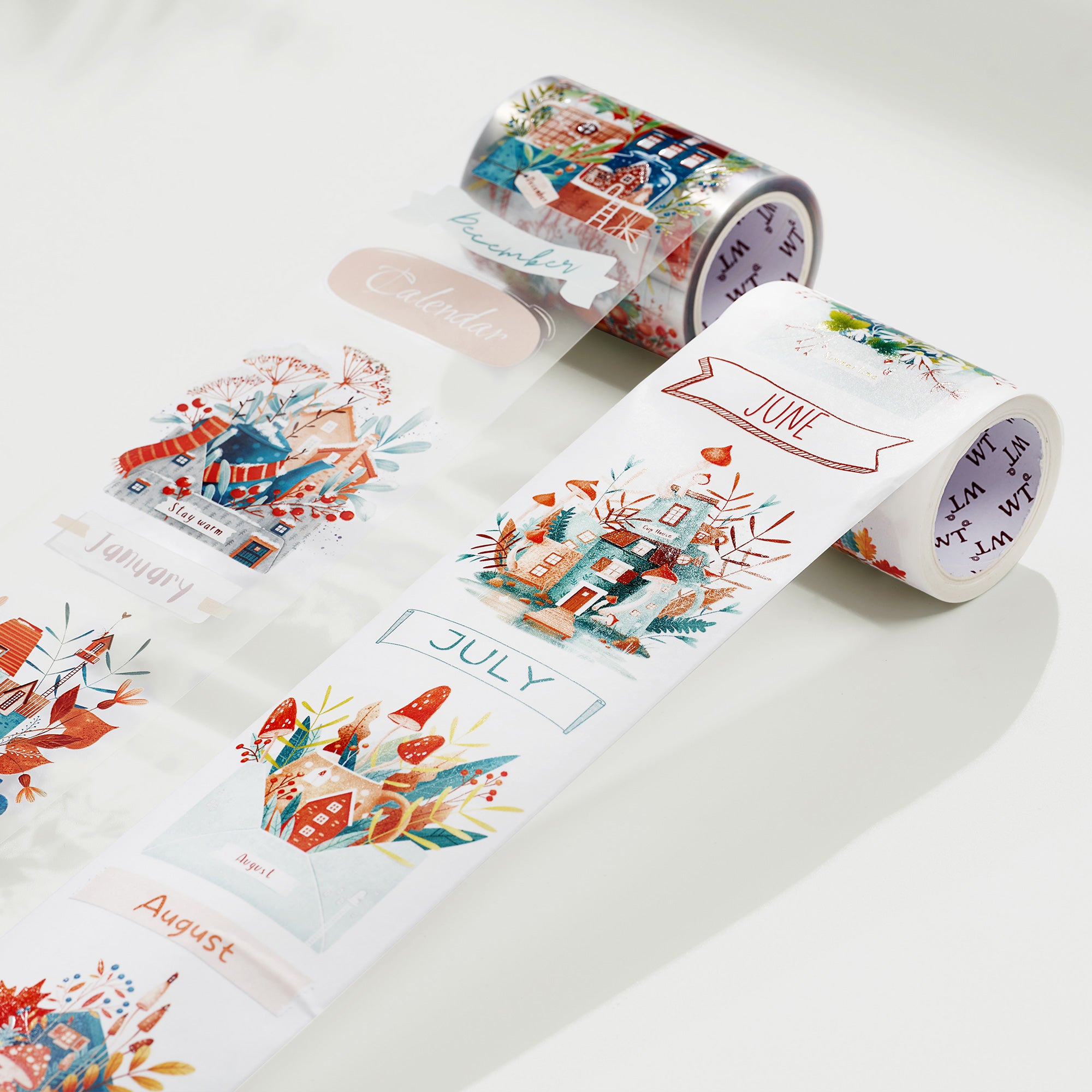 Enchanted Seasons Wide Washi / PET Tape | The Washi Tape Shop. Beautiful Washi and Decorative Tape For Bullet Journals, Gift Wrapping, Planner Decoration and DIY Projects