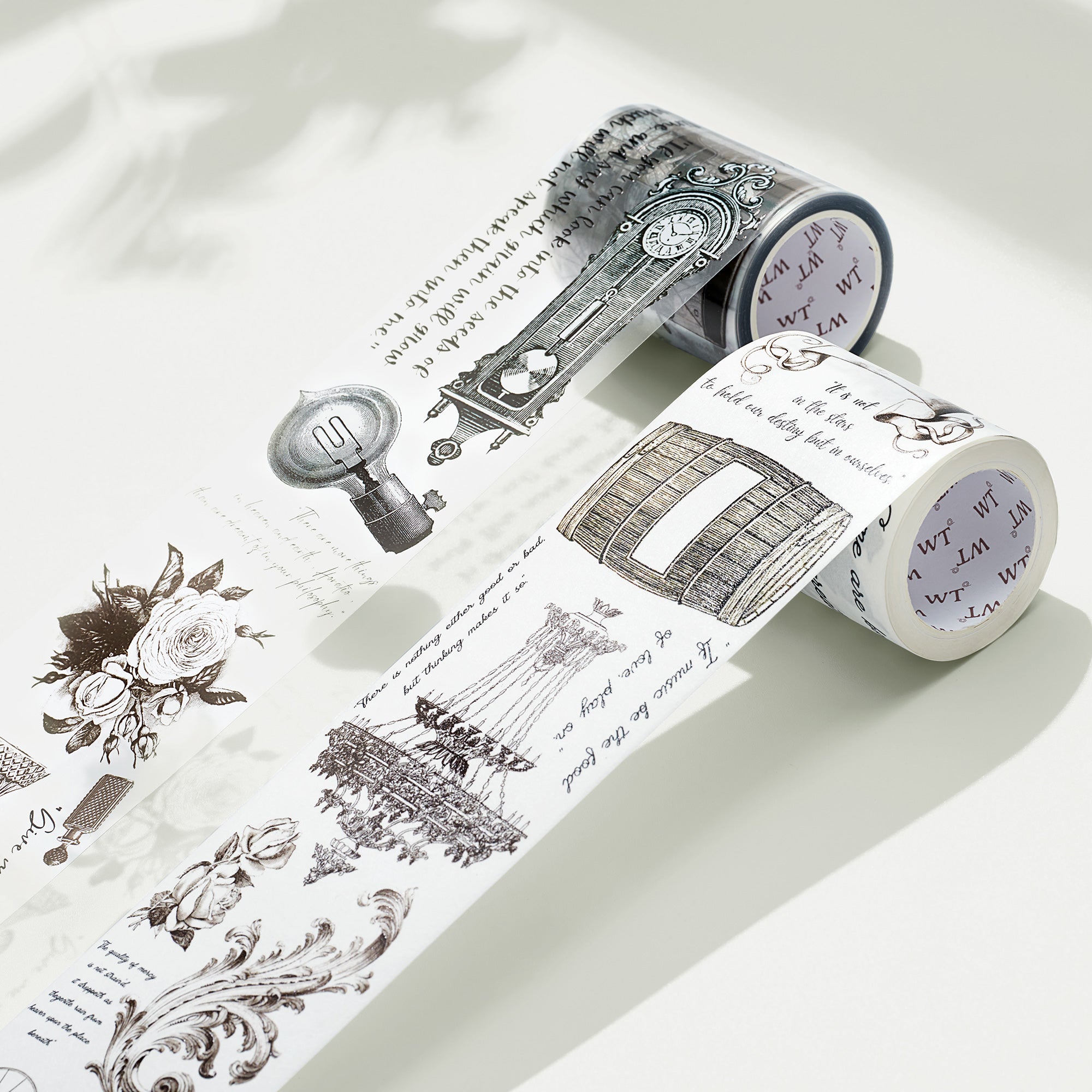 Hamlet&#39;s Whispers Wide Washi / PET Tape | The Washi Tape Shop. Beautiful Washi and Decorative Tape For Bullet Journals, Gift Wrapping, Planner Decoration and DIY Projects