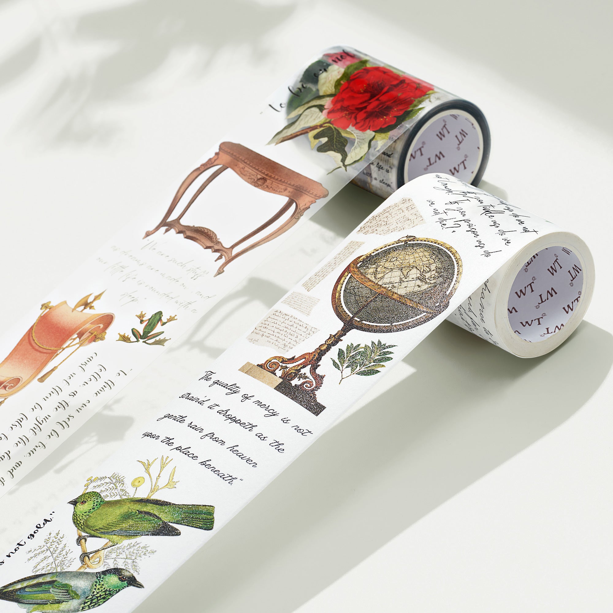 Macbeth&#39;s Manuscripts Wide Washi / PET Tape | The Washi Tape Shop. Beautiful Washi and Decorative Tape For Bullet Journals, Gift Wrapping, Planner Decoration and DIY Projects