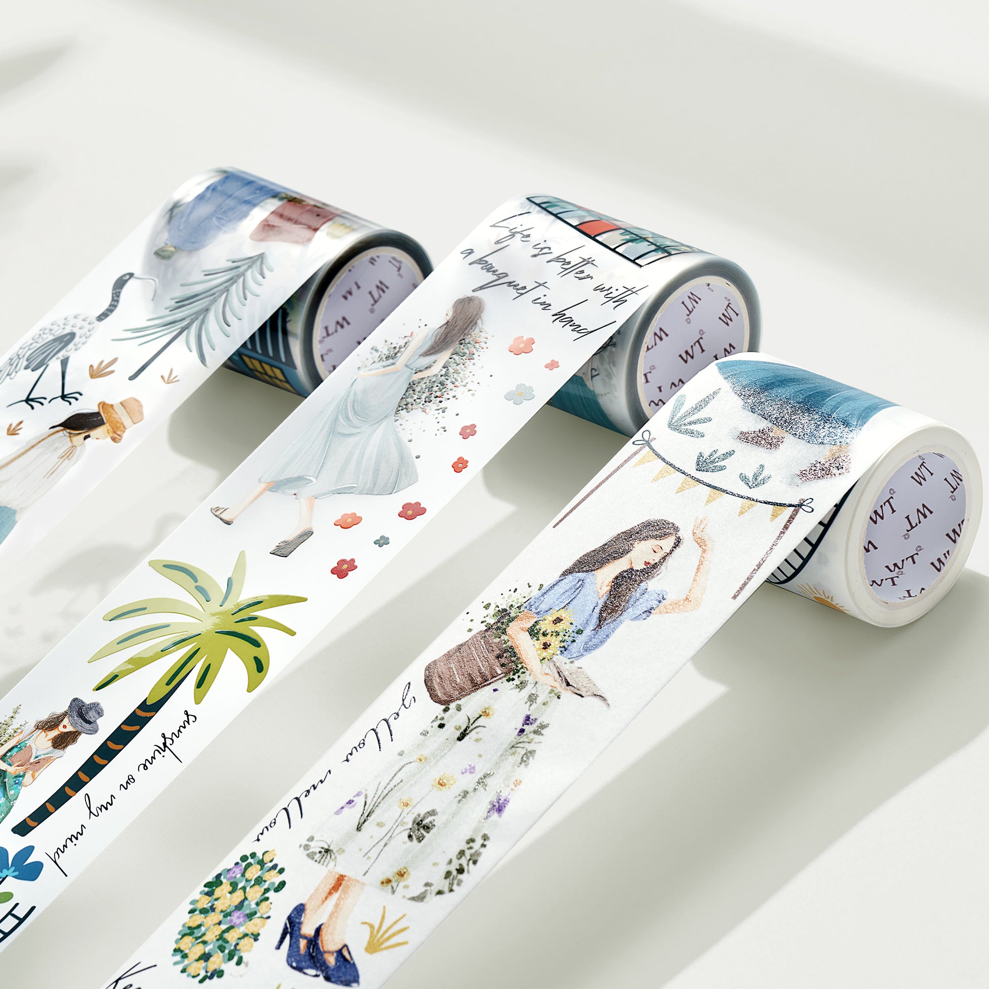 Prague&#39;s Colorful Journey  Wide Washi / PET Tape | The Washi Tape Shop. Beautiful Washi and Decorative Tape For Bullet Journals, Gift Wrapping, Planner Decoration and DIY Projects