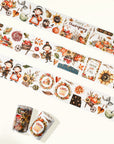 Pre-cut Gobble Galore Wide Washi/PET Tape
