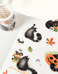 Pre-cut Spooky Tails Wide Washi/PET Tape