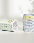 Pastel Penpal Wide Washi / PET Tape | The Washi Tape Shop. Beautiful Washi and Decorative Tape For Bullet Journals, Gift Wrapping, Planner Decoration and DIY Projects
