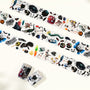 Pre-cut Midnight Monsters Wide Washi/PET Tape | The Washi Tape Shop. Beautiful Washi and Decorative Tape For Bullet Journals, Gift Wrapping, Planner Decoration and DIY Projects
