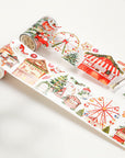 Pre-cut Christmas Market Wide Washi/PET Tape