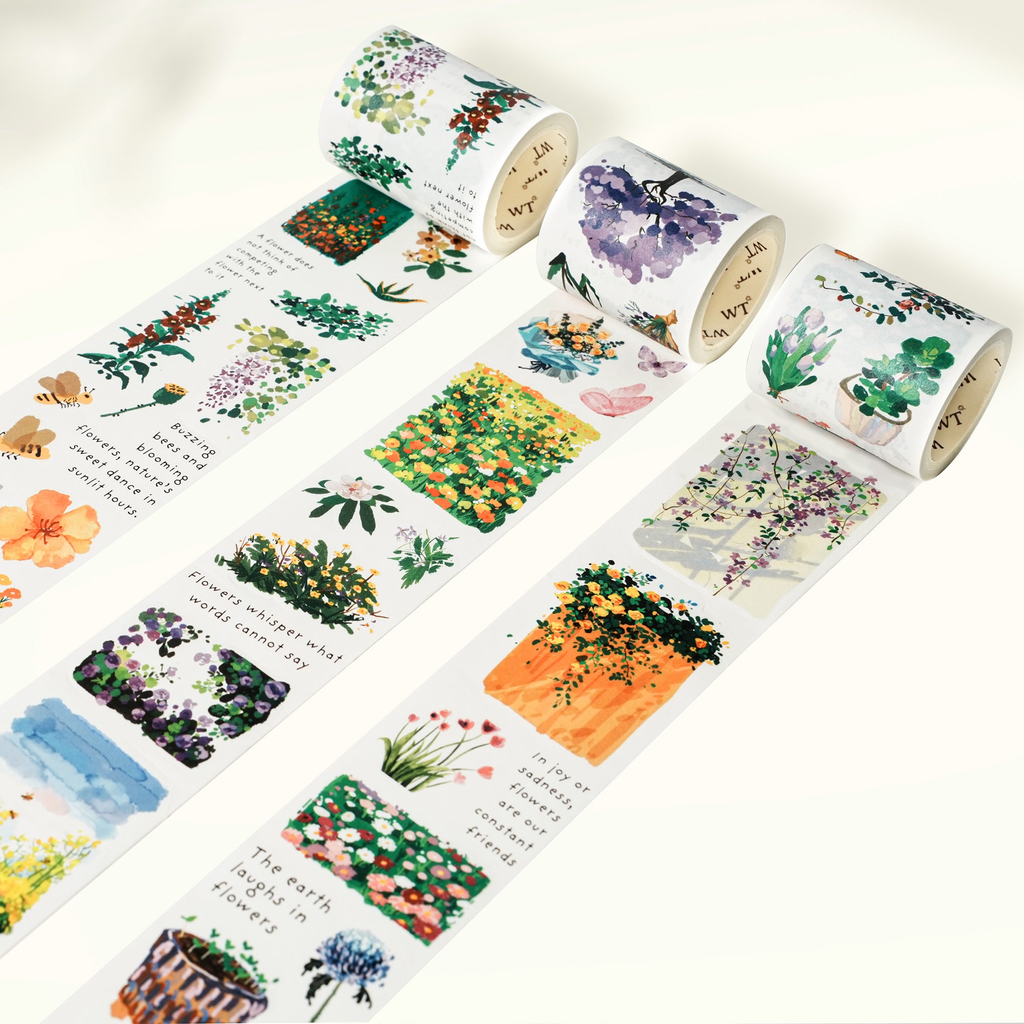 succulent washi tape Spring Oasis Washi Tape Sticker Set