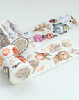 Pre-cut Ghoulish Gathering Wide Washi/PET Tape