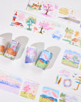 Pre-Cut Misty Breeze Bundle | The Washi Tape Shop. Beautiful Washi and Decorative Tape For Bullet Journals, Gift Wrapping, Planner Decoration and DIY Projects