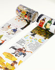 Pre-cut Cupid's Muse Wide Washi/PET Tape