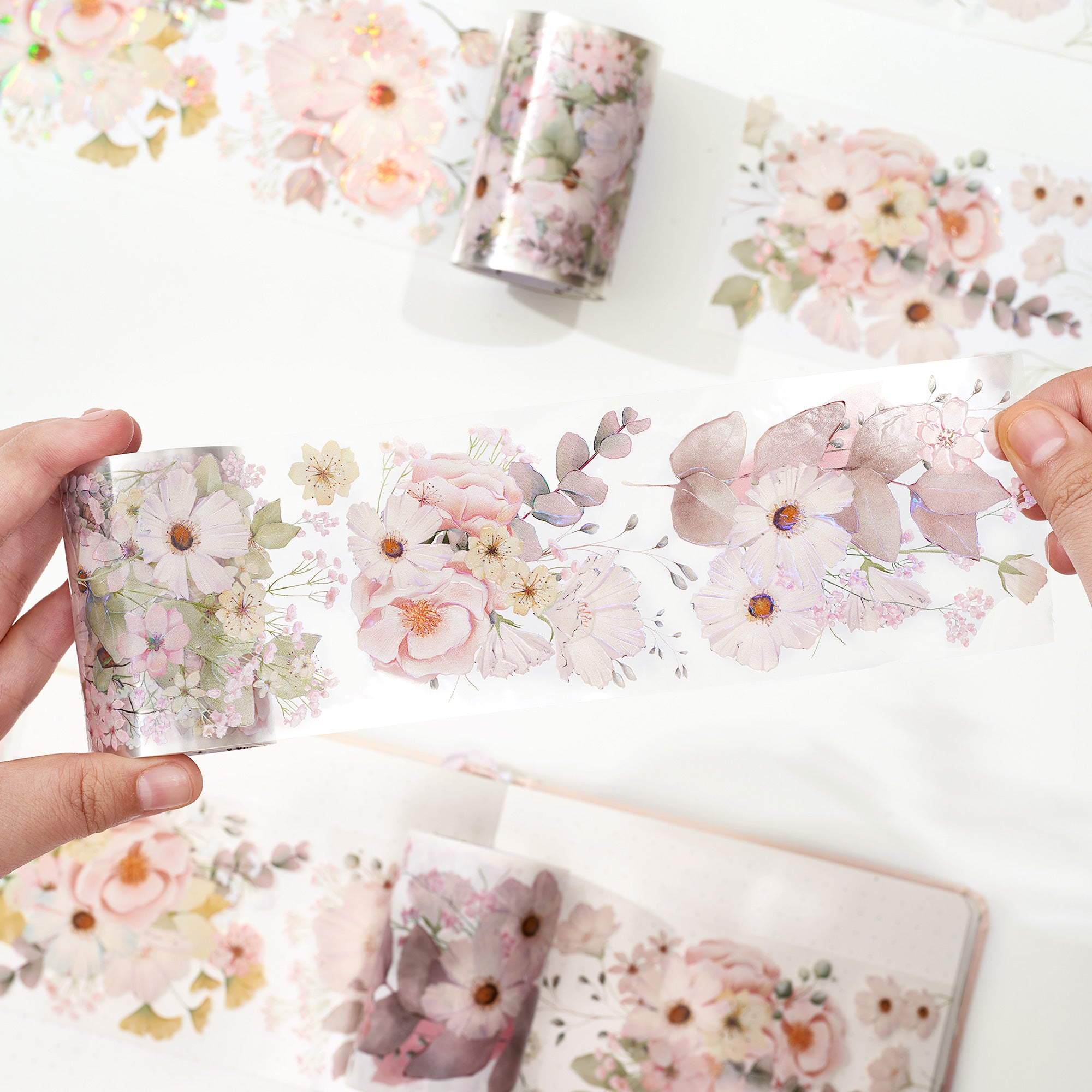 Blush Wide Washi / PET Tape | The Washi Tape Shop. Beautiful Washi and Decorative Tape For Bullet Journals, Gift Wrapping, Planner Decoration and DIY Projects