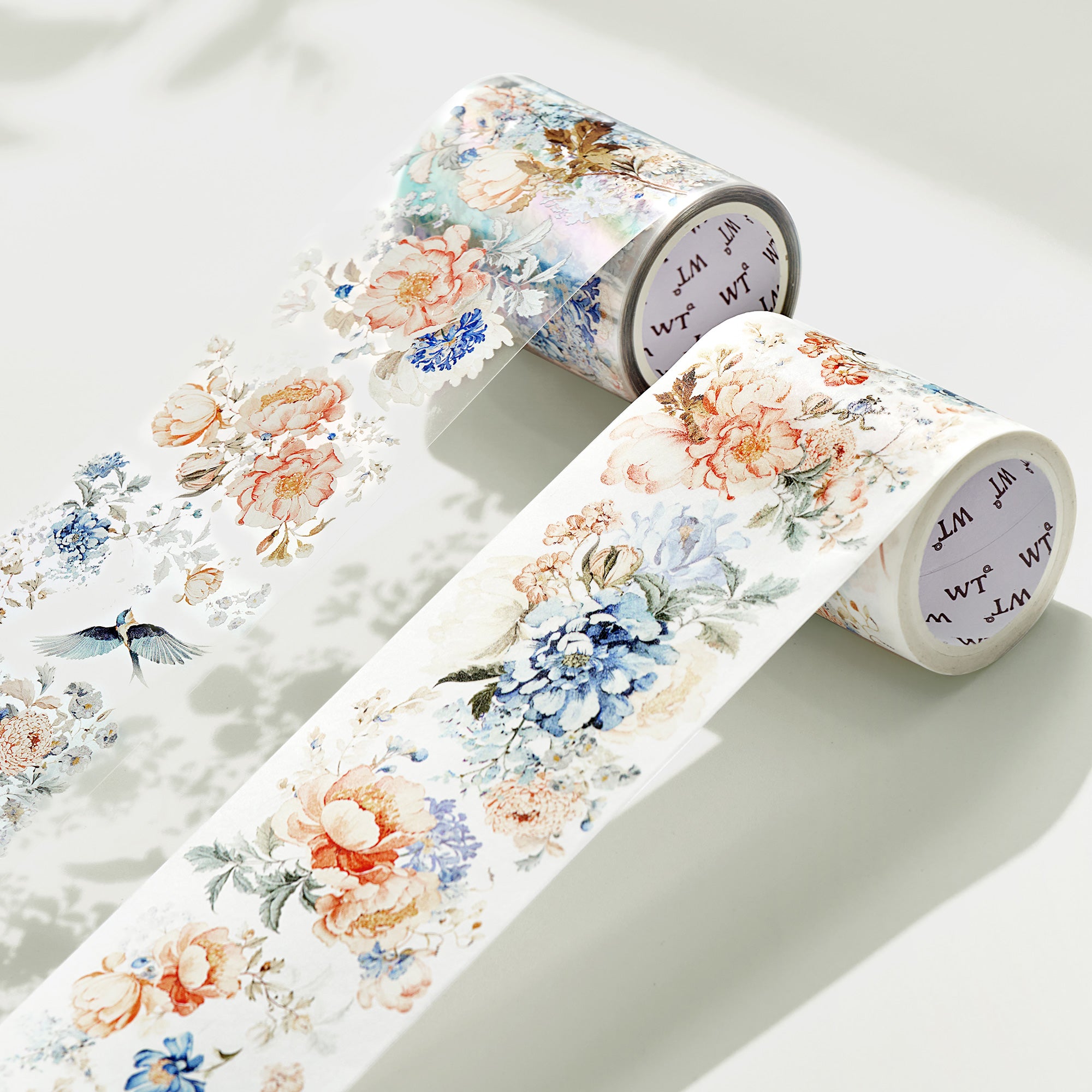 Ethereal Petals Wide Washi / PET Tape | The Washi Tape Shop. Beautiful Washi and Decorative Tape For Bullet Journals, Gift Wrapping, Planner Decoration and DIY Projects