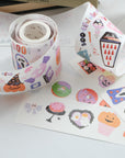 Pre-cut Boo Brigade Wide Washi/PET Tape