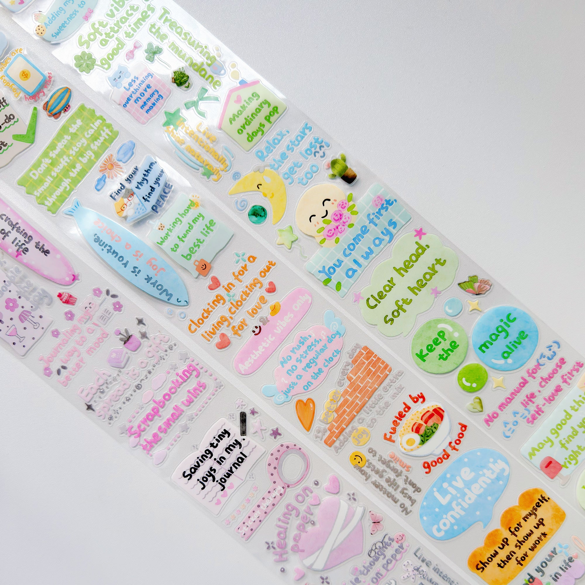 Pre-cut Mindfulness Washi/PET Bundle