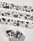 Pre-cut Blizzard Bling Wide Washi/PET Tape (Seashell Gilded) | The Washi Tape Shop. Beautiful Washi and Decorative Tape For Bullet Journals, Gift Wrapping, Planner Decoration and DIY Projects