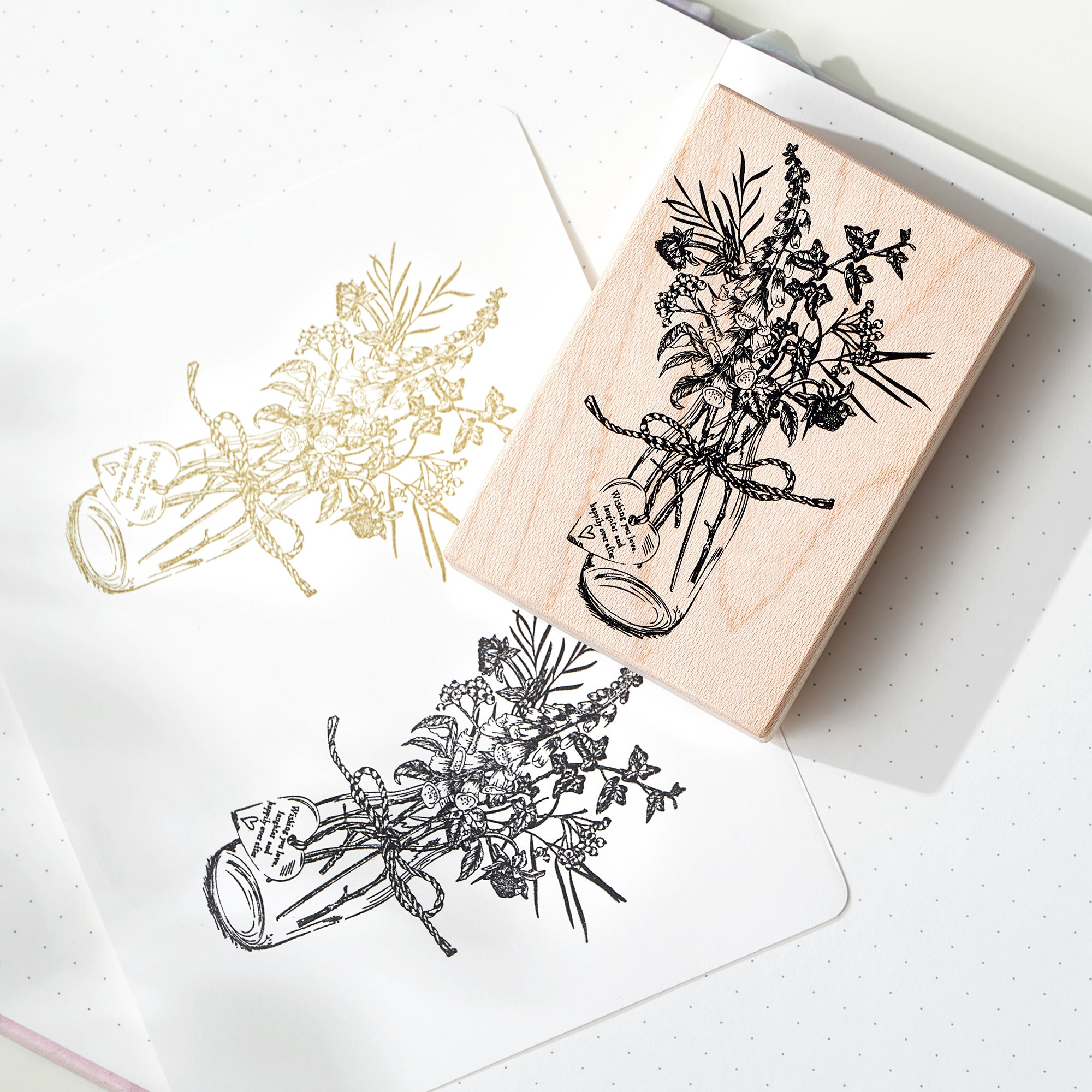 Blossom Epoch Stamp Set | The Washi Tape Shop. Beautiful Washi and Decorative Tape For Bullet Journals, Gift Wrapping, Planner Decoration and DIY Projects
