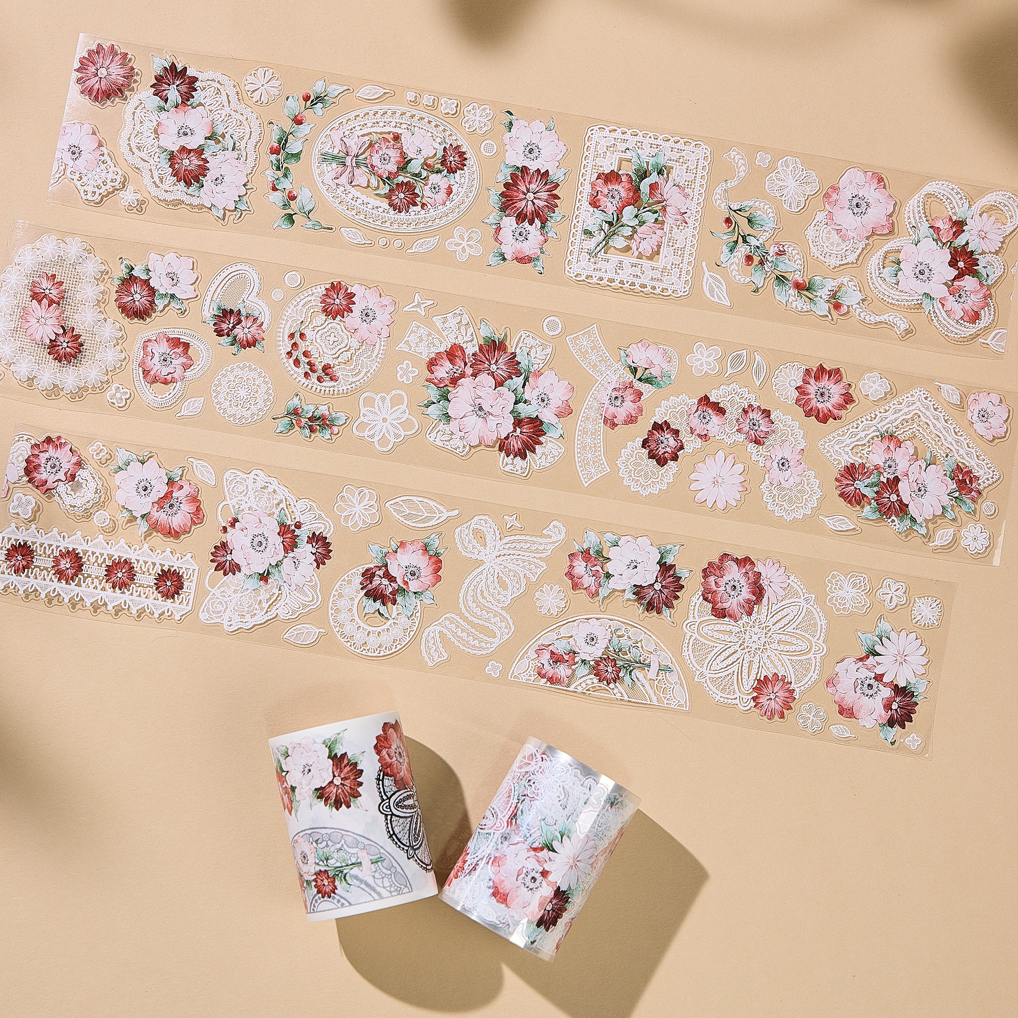 Pre-cut Heirloom Lace Washi/PET Tape | The Washi Tape Shop
