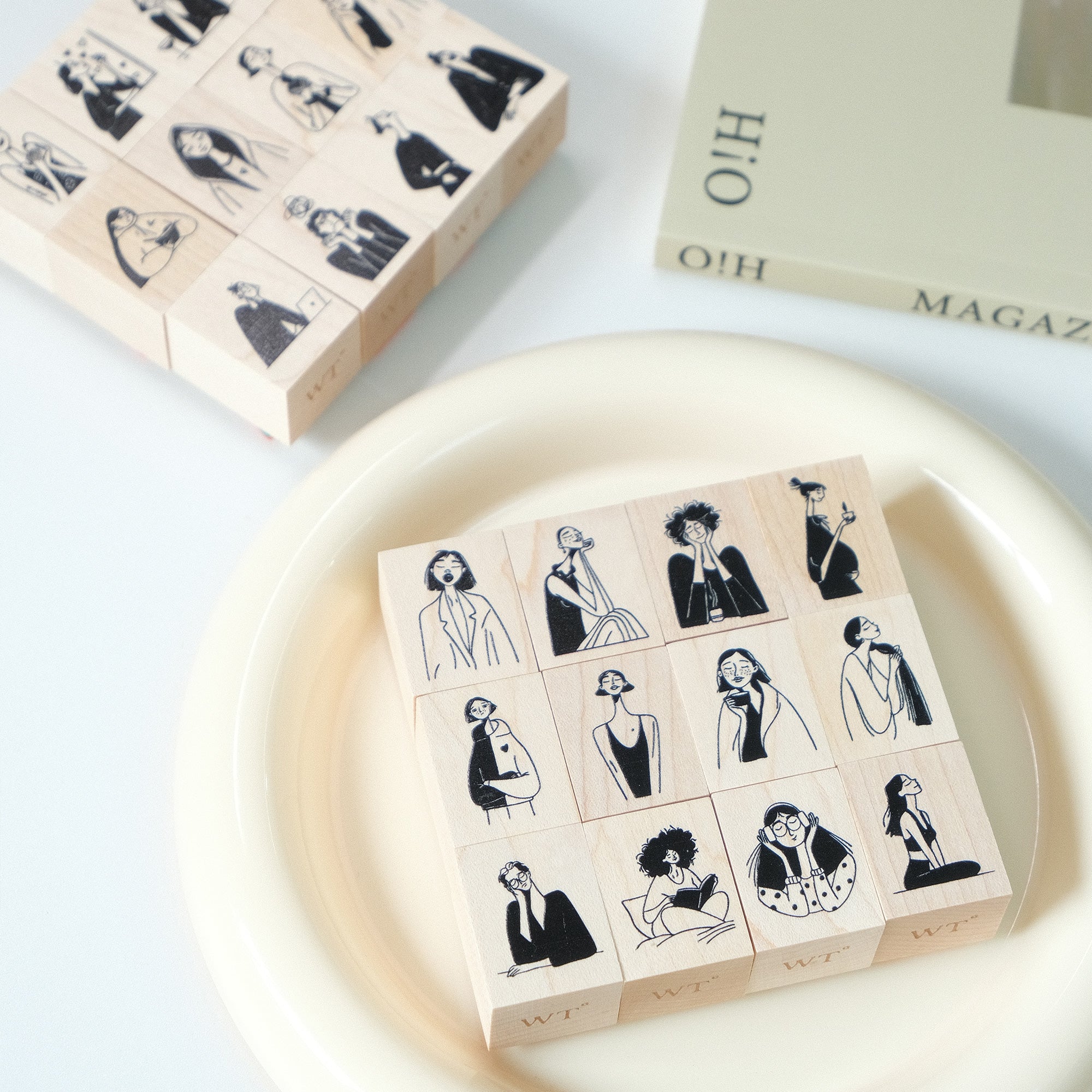 Muse Stamp Set | The Washi Tape Shop. Beautiful Washi and Decorative Tape For Bullet Journals, Gift Wrapping, Planner Decoration and DIY Projects