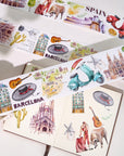 Pre-cut España Wonders Wide Washi/PET Tape