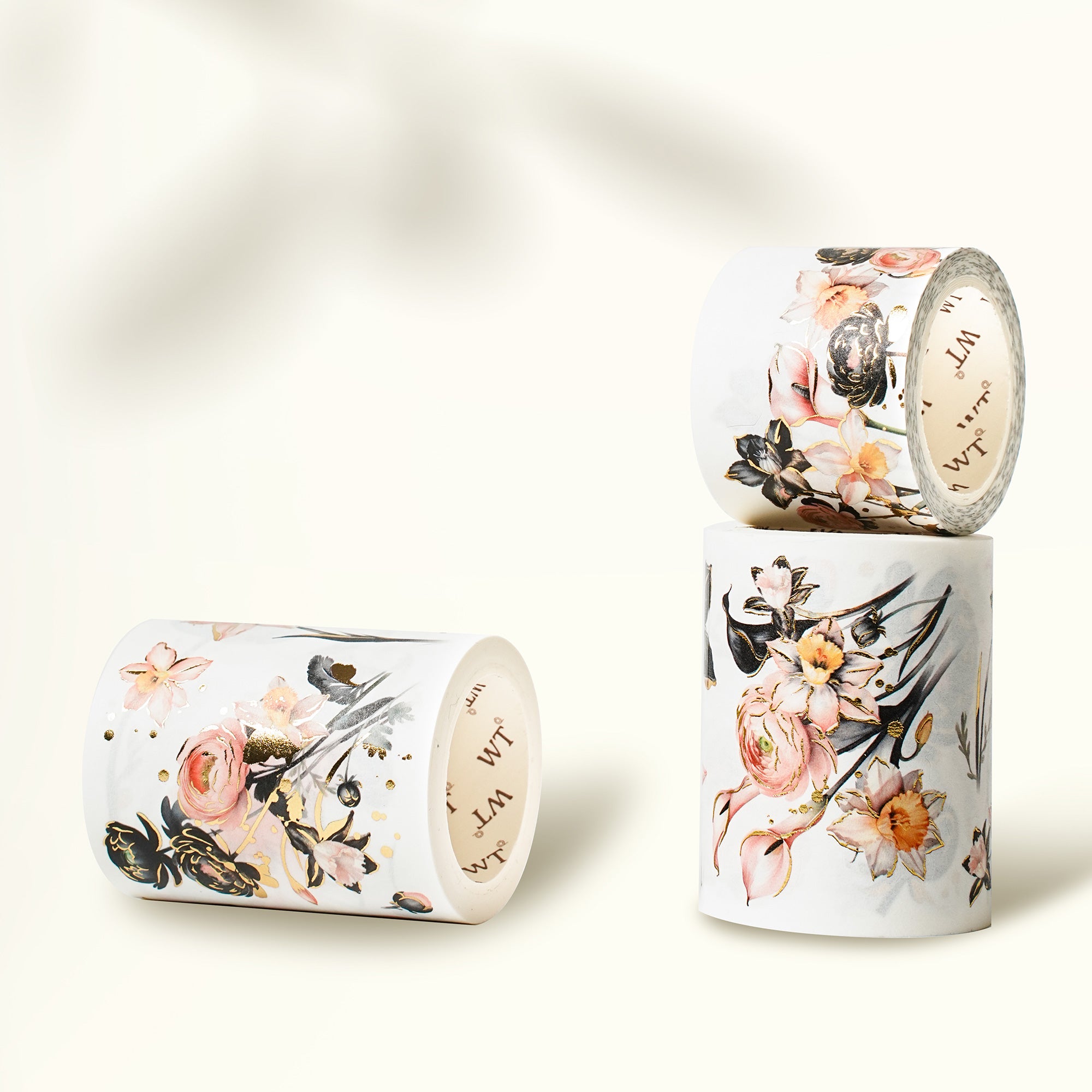Auric Rose Washi Tape Sticker Set (GILDED) | The Washi Tape Shop. Beautiful Washi and Decorative Tape For Bullet Journals, Gift Wrapping, Planner Decoration and DIY Projects
