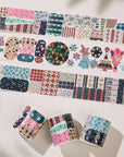 Holly Snippets Washi Tape Sticker Set (GILDED) | The Washi Tape Shop. Beautiful Washi and Decorative Tape For Bullet Journals, Gift Wrapping, Planner Decoration and DIY Projects