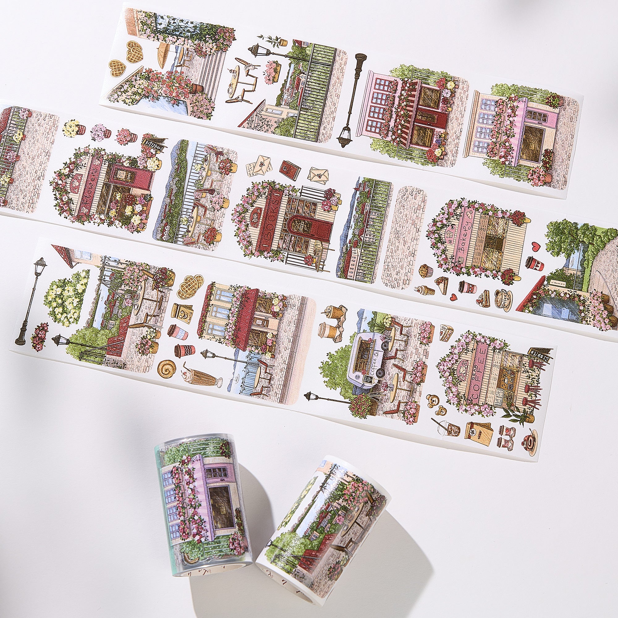 Pre-cut Maple Café Wide Washi/PET Tape