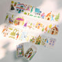 Pre-cut Aurora House Wide Washi/PET Tape | The Washi Tape Shop. Beautiful Washi and Decorative Tape For Bullet Journals, Gift Wrapping, Planner Decoration and DIY Projects