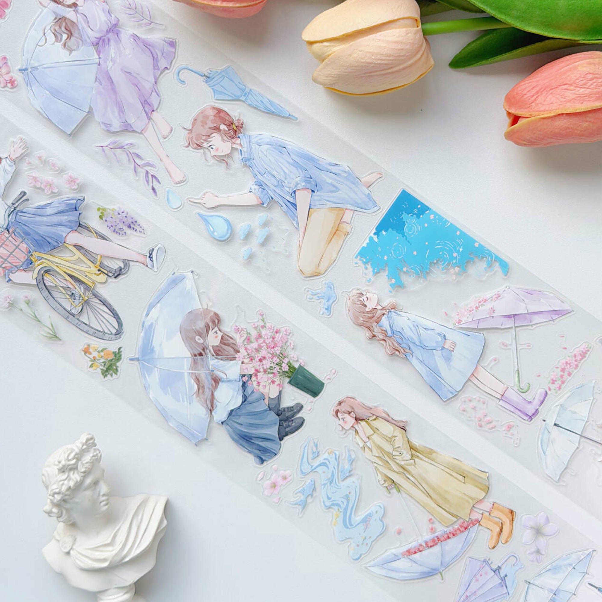 Pre-cut Morning Dew Bundle | The Washi Tape Shop. Beautiful Washi and Decorative Tape For Bullet Journals, Gift Wrapping, Planner Decoration and DIY Projects