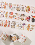 Luminous Haunt Washi Tape Sticker Set (GILDED)