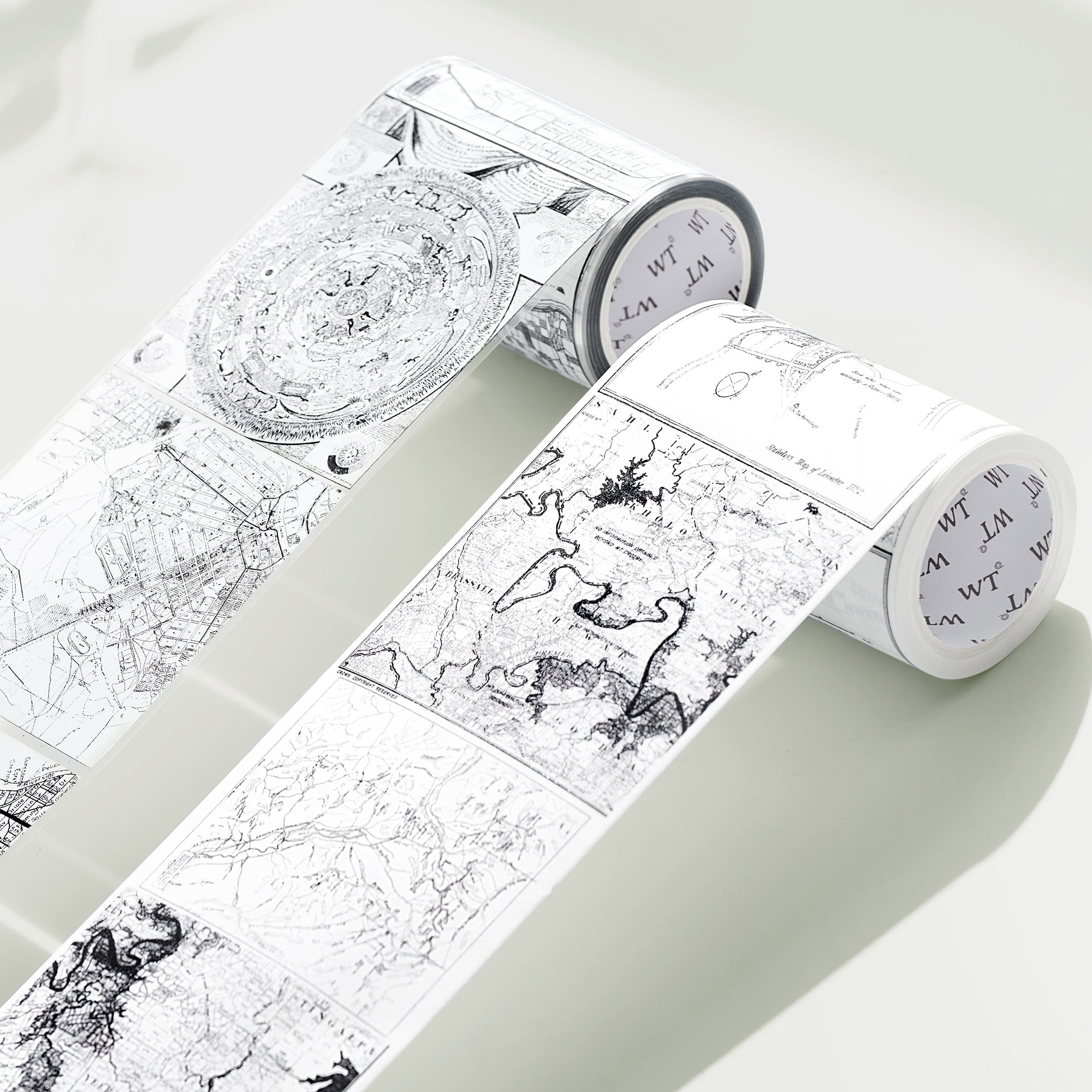 Map Quest Wide Washi / PET Tape | The Washi Tape Shop. Beautiful Washi and Decorative Tape For Bullet Journals, Gift Wrapping, Planner Decoration and DIY Projects