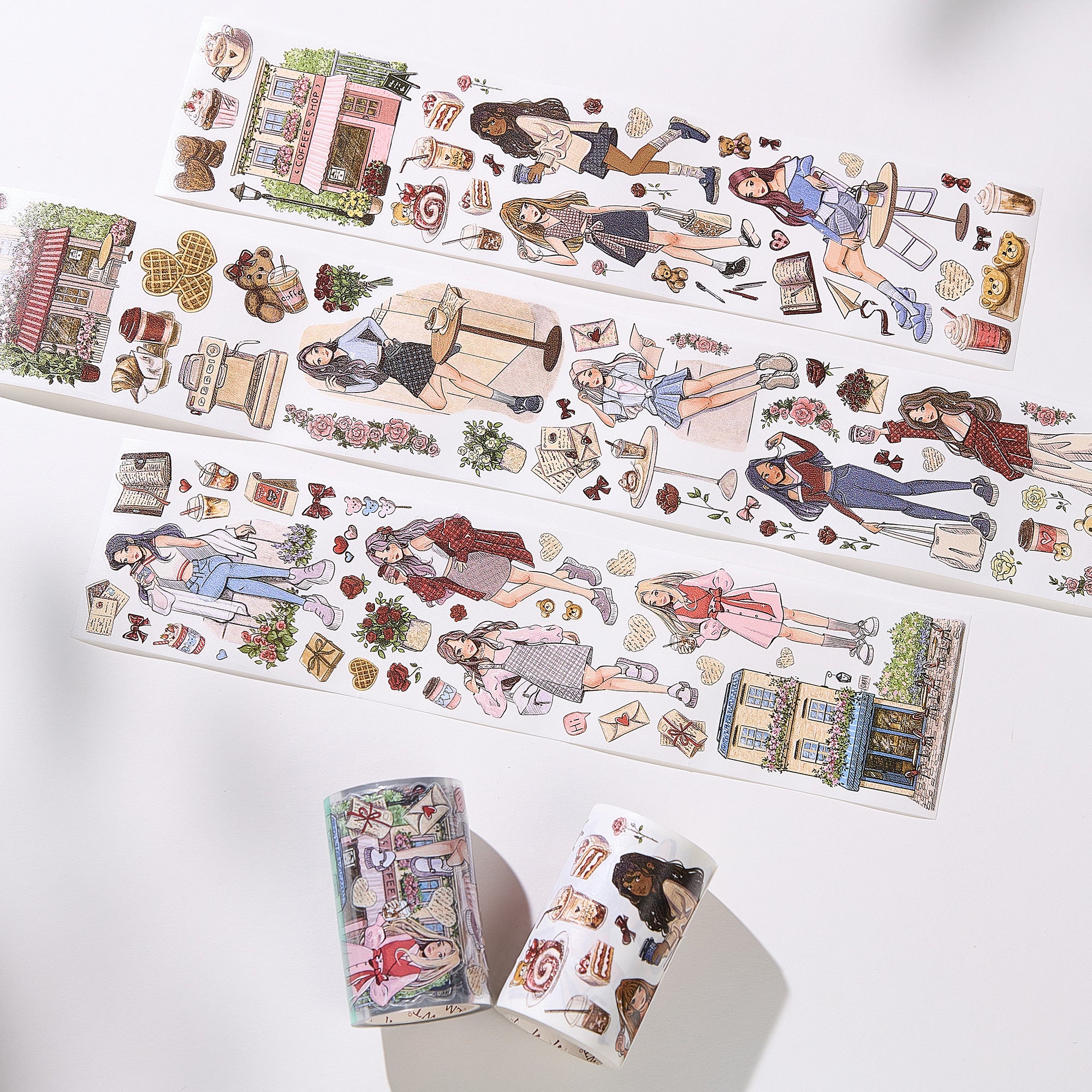 Pre-cut Journal Nook Wide Washi/PET Tape