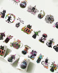 Midnight Mischief Washi Tape Sticker Set